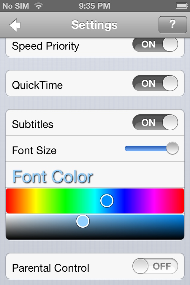 iPhone Screenshot 1